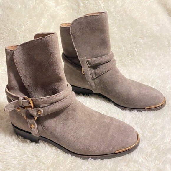 Ugg Kelby Suede Ankle Boots Size 7 - Picture 7 of 15